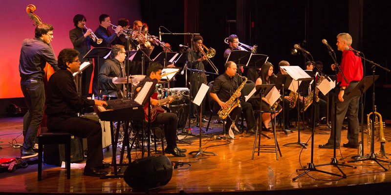 Jazz musical performance by MDC students