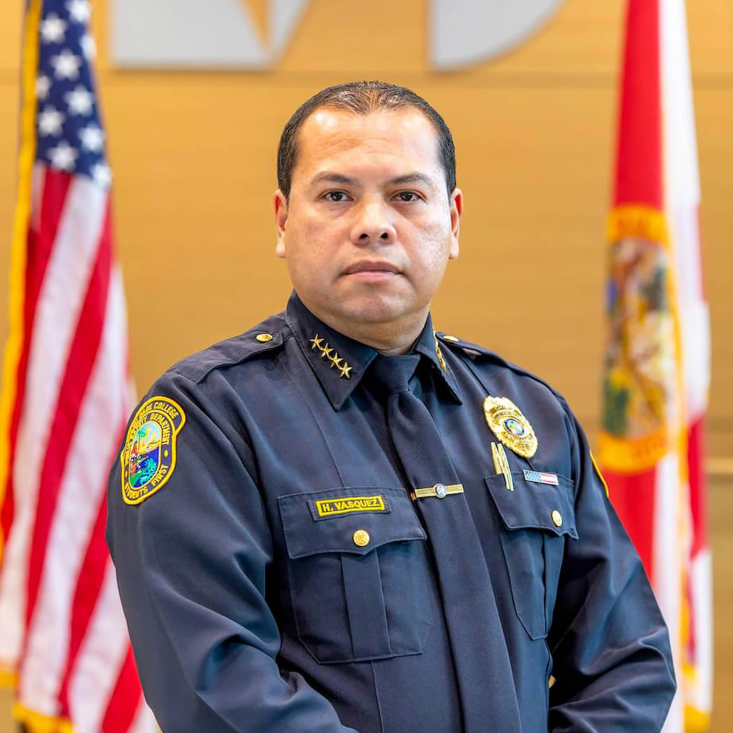 Campus Chief Hernando Vasquez